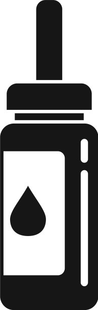 精油滴图标简单的风格图片下载