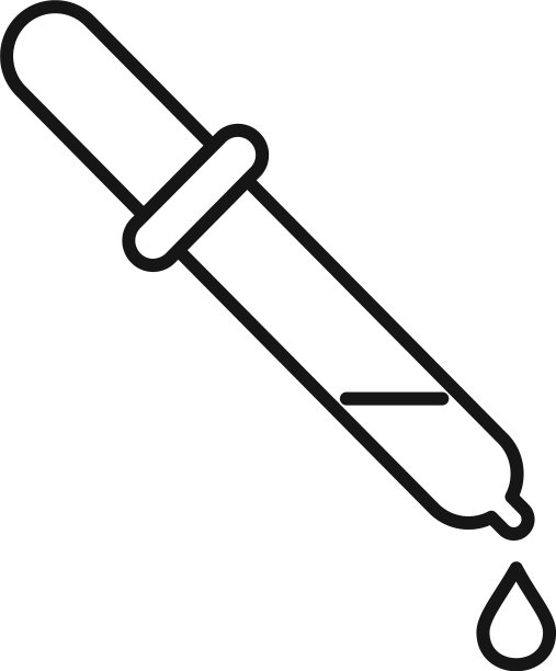 精油生物滴图标轮廓风格图片下载