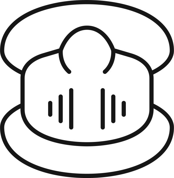 轮廓风格消毒软面膜图标图片下载