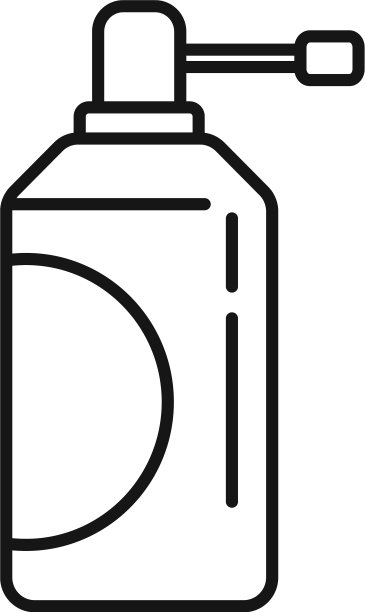 皂液器轮廓图标图片下载