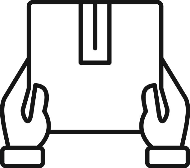 送货上门盒子图标轮廓样式图片下载