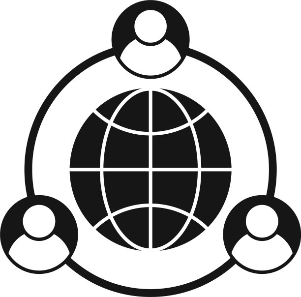 全球外包方式图标（简约风格）图片下载