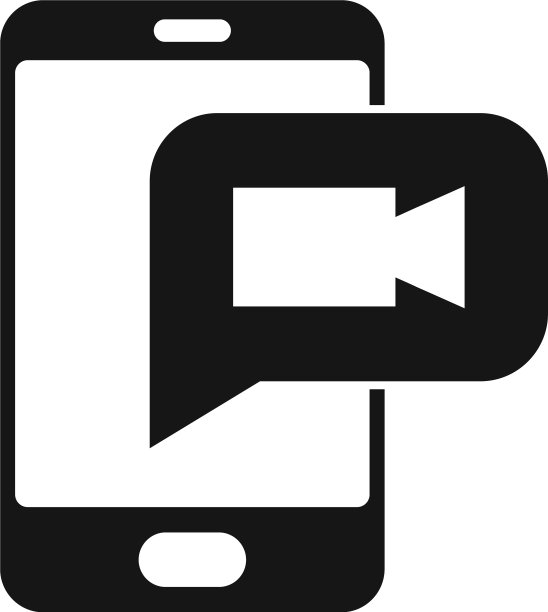 应用视频通话图标风格简单图片下载