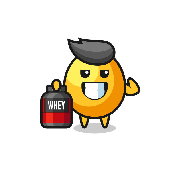 肌肉发达的金蛋性格正捧着一个图片下载