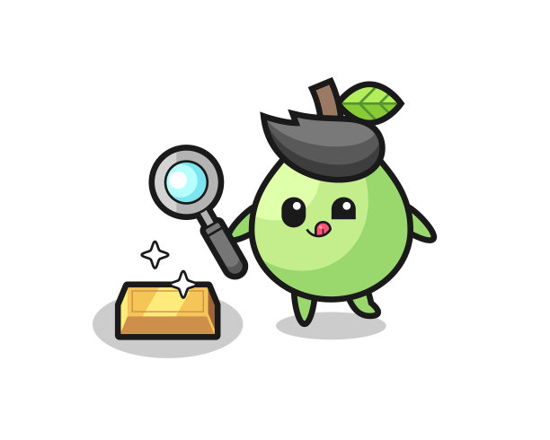 番石榴字符正在检查真伪图片下载