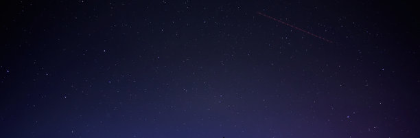全景夜空与星星，占星术水平背景图片下载