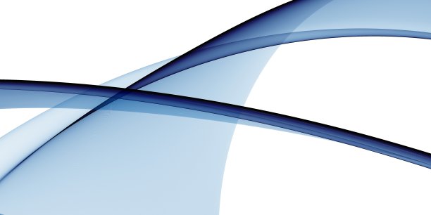 白色背景上的抽象彩色波浪图片下载