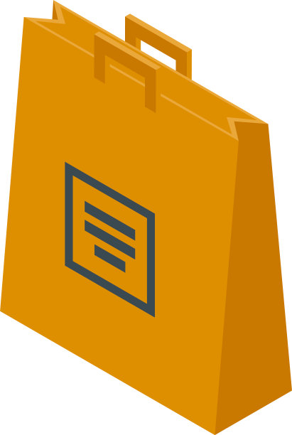 品牌大使包图标等距风格图片下载