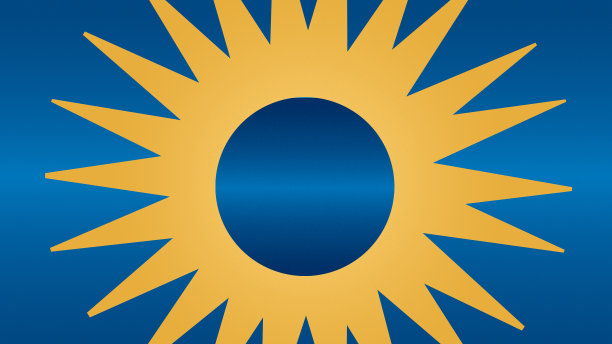 抽象太阳背景与图形概念图片下载