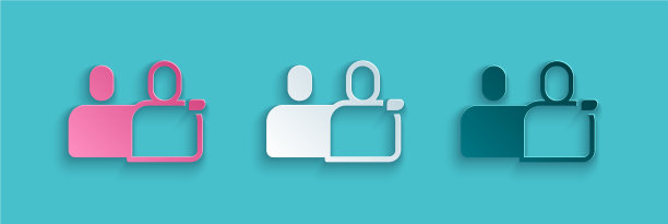 剪纸是永远的死或最好的朋友的标志图片下载