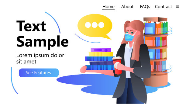 戴面具的女人在图书馆或书中挑选书籍图片下载