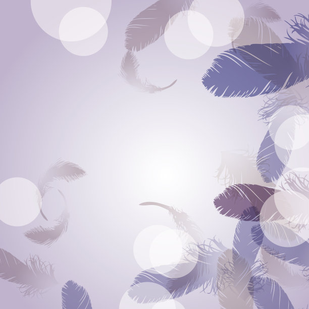 背景插图的羽毛跳舞图片下载