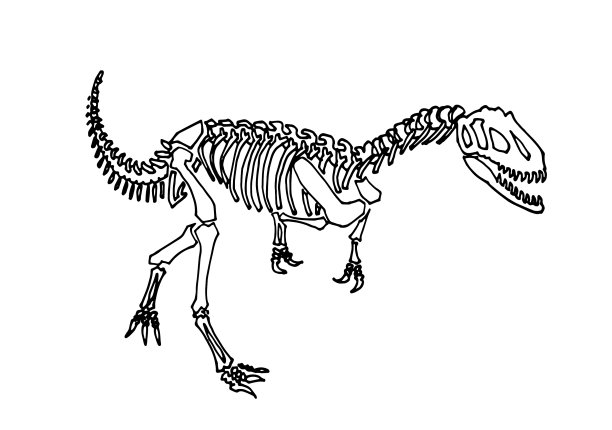 图形化的骨架图片下载