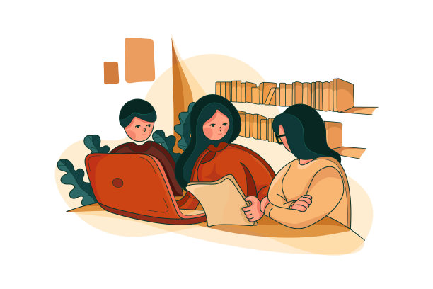 人力资源经理在办公室对应聘者进行面试图片下载