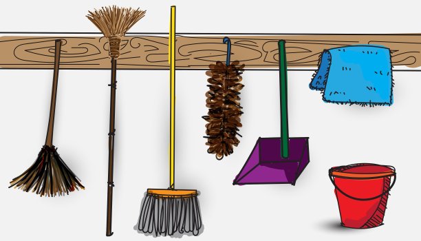 一套清洗工具被隔离图片下载