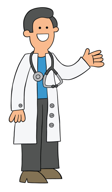 微笑的医生图片下载