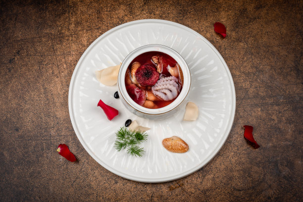 中国传统宴会上的美味佳肴图片下载