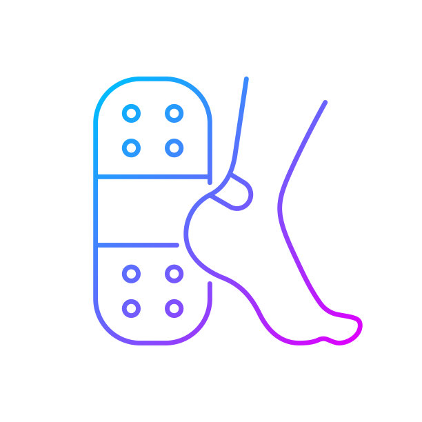 水泡梯度线性矢量图标补丁图片下载