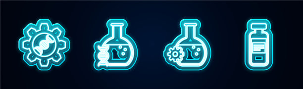 基因工程DNA研究图片下载