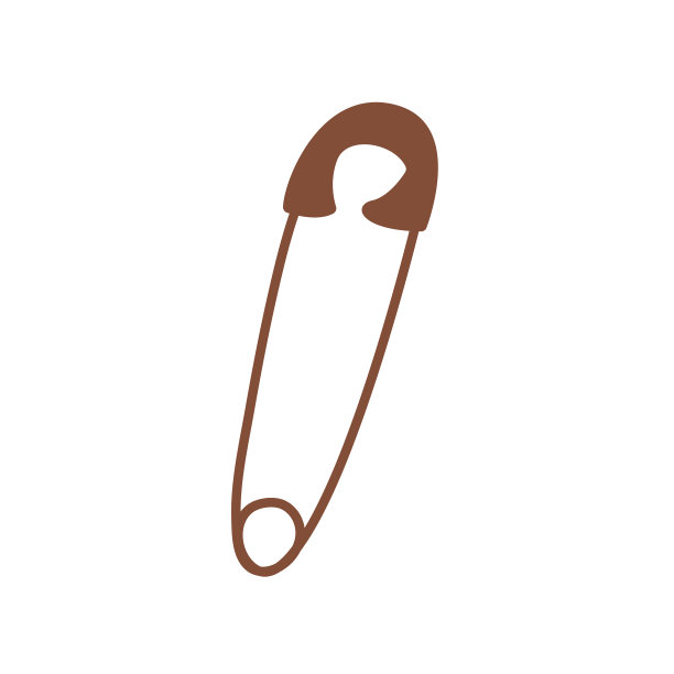 别针彩色手绘工具隔离图片下载