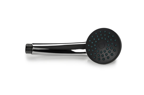 淋浴在孤立的白色背景图片下载