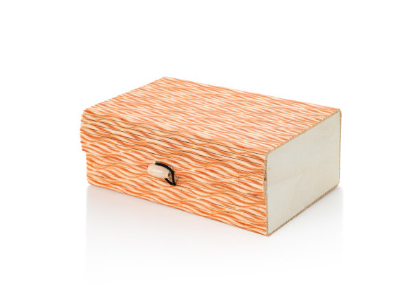 木盒子孤立的白色背景图片下载