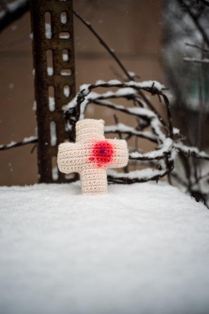 在滑雪板上交叉图片下载