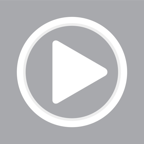 白色游戏图标孤立在灰色背景图片下载