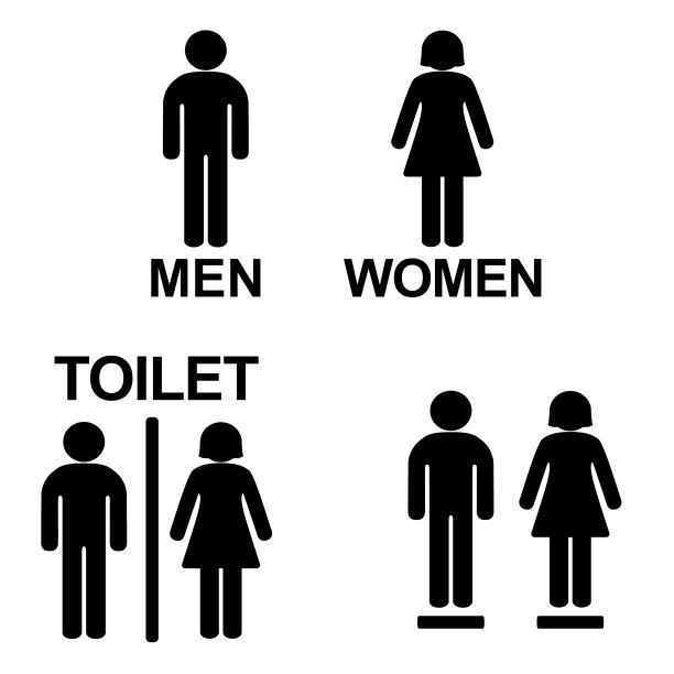 公厕图标图片下载