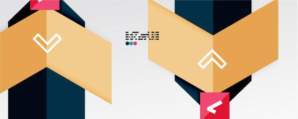 闪亮的颜色三角形和几何形状图片下载