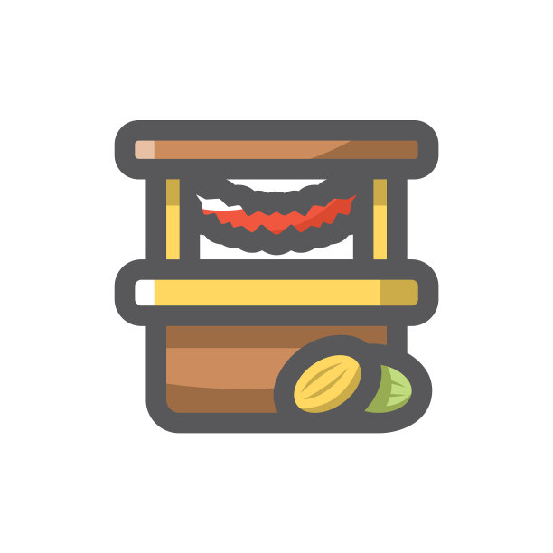 街道商店市场商店图标卡通图片下载