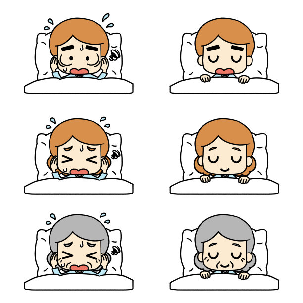 一些人睡不着，一些人正在睡觉图片下载