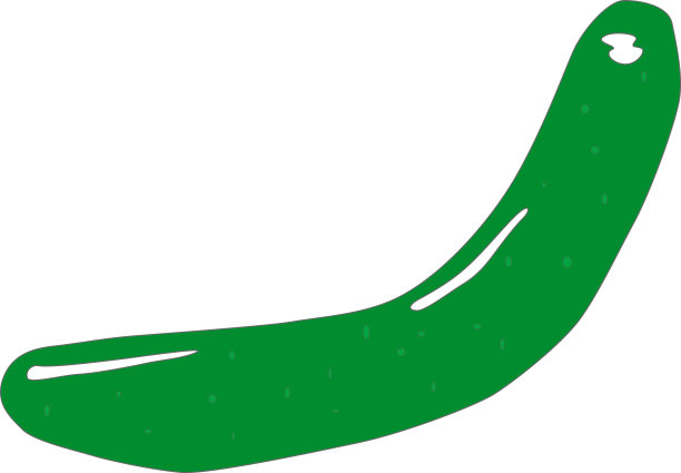 美味的黄瓜形象素材图片下载