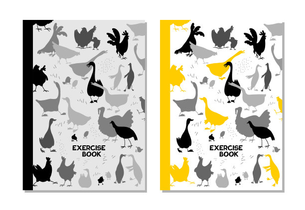 设计封面书学生笔记本学校图片下载