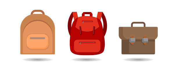 双肩包，背包，背包，书包，背包夹子图片下载