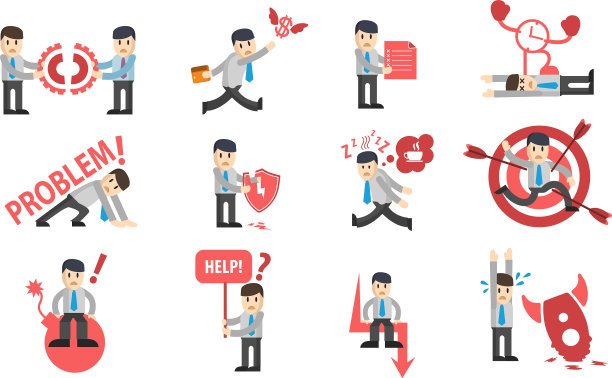 商人失败性格设计集图片下载