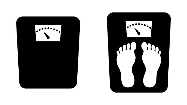 体重秤体重图标图片下载