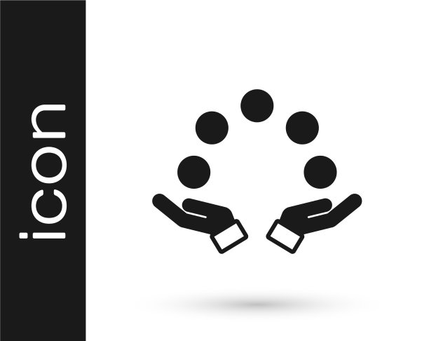 黑色杂耍球图标孤立在白色图片下载