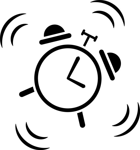 闹钟图标模板图片下载