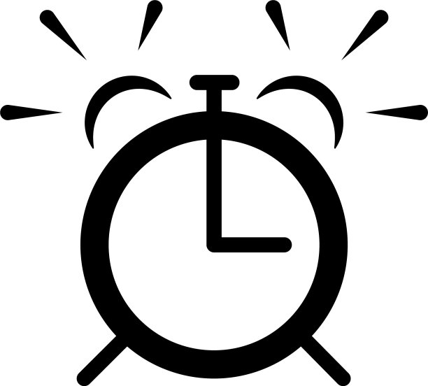 闹钟图标模板图片下载