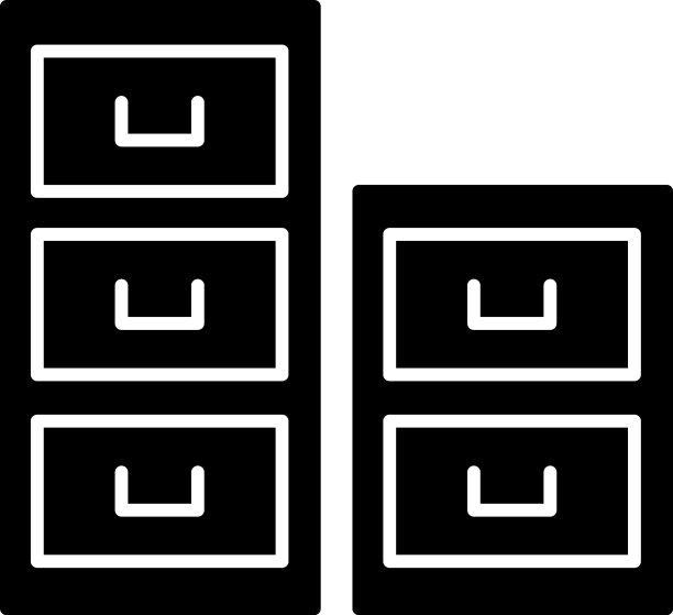 图形文件柜图标图片下载