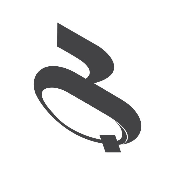 Qr rq q和r首字母标志设计图片下载