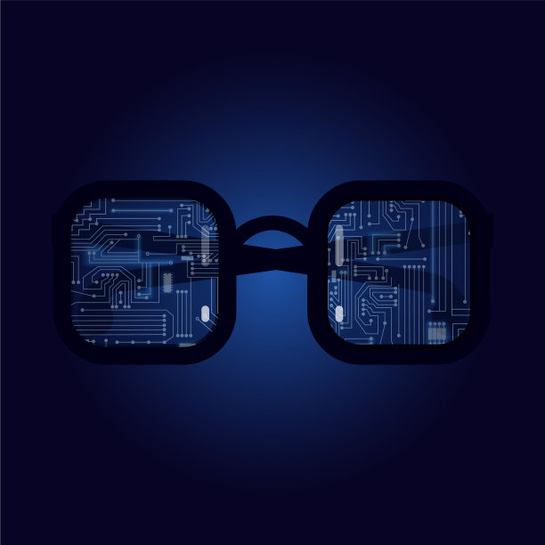 电子电路眼镜图片下载