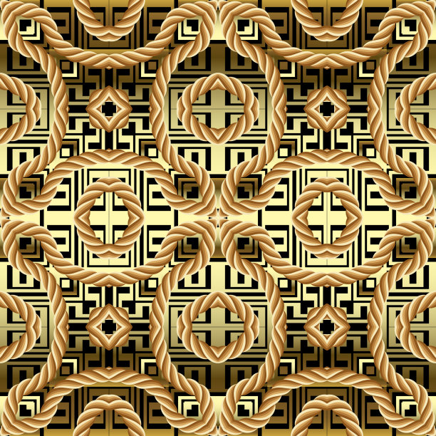 装饰希腊风格无缝图案部落图片下载