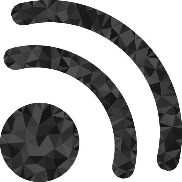 无线互联网点三角形填充图标图片下载