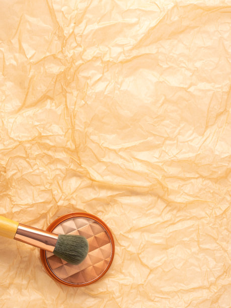 粉饼多颜色的米色纹理背景与应用刷图片下载