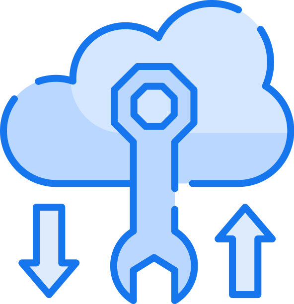 云计算工程的风格图片下载