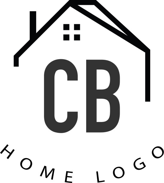 首字母cb家创意标志设计图片下载