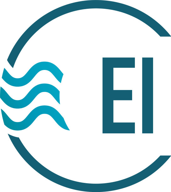 首字母ei水创意标志设计图片下载