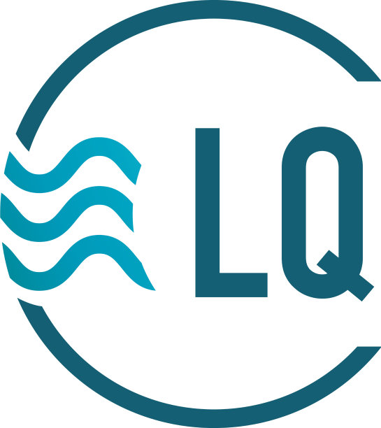 首字母lq水创意标志设计图片下载